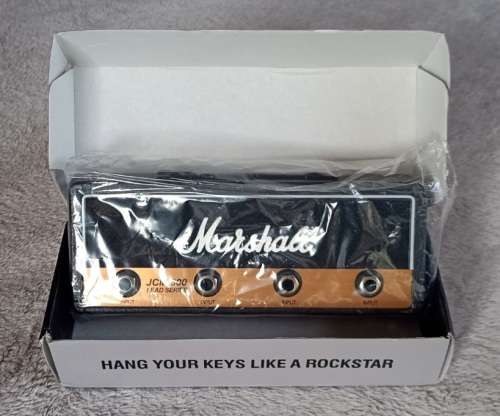 Guitar Jack Plug Marshall JCM800 Wall Key Hanger