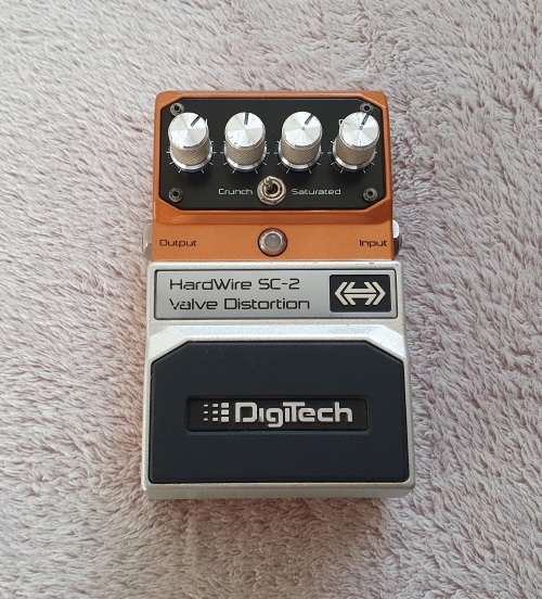 Digitech Hardwire SC-2 Valve Distortion Guitar Pedal