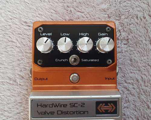 Digitech Hardwire SC-2 Valve Distortion Guitar Pedal