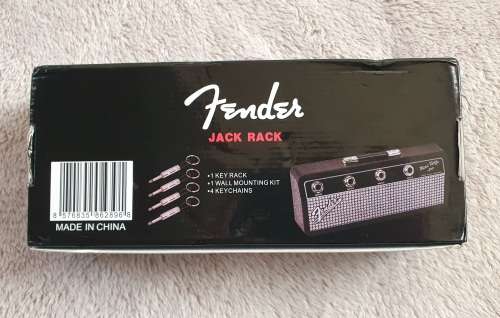 Guitar Jack Plug Fender Twin Reverb Wall Key Hanger