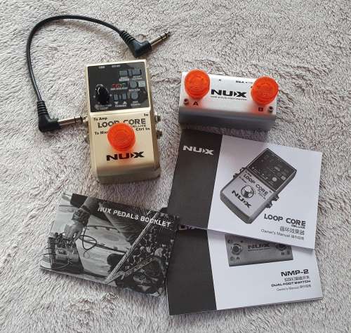 Nux Loop Core Deluxe Bundle Guitar Looper Pedal