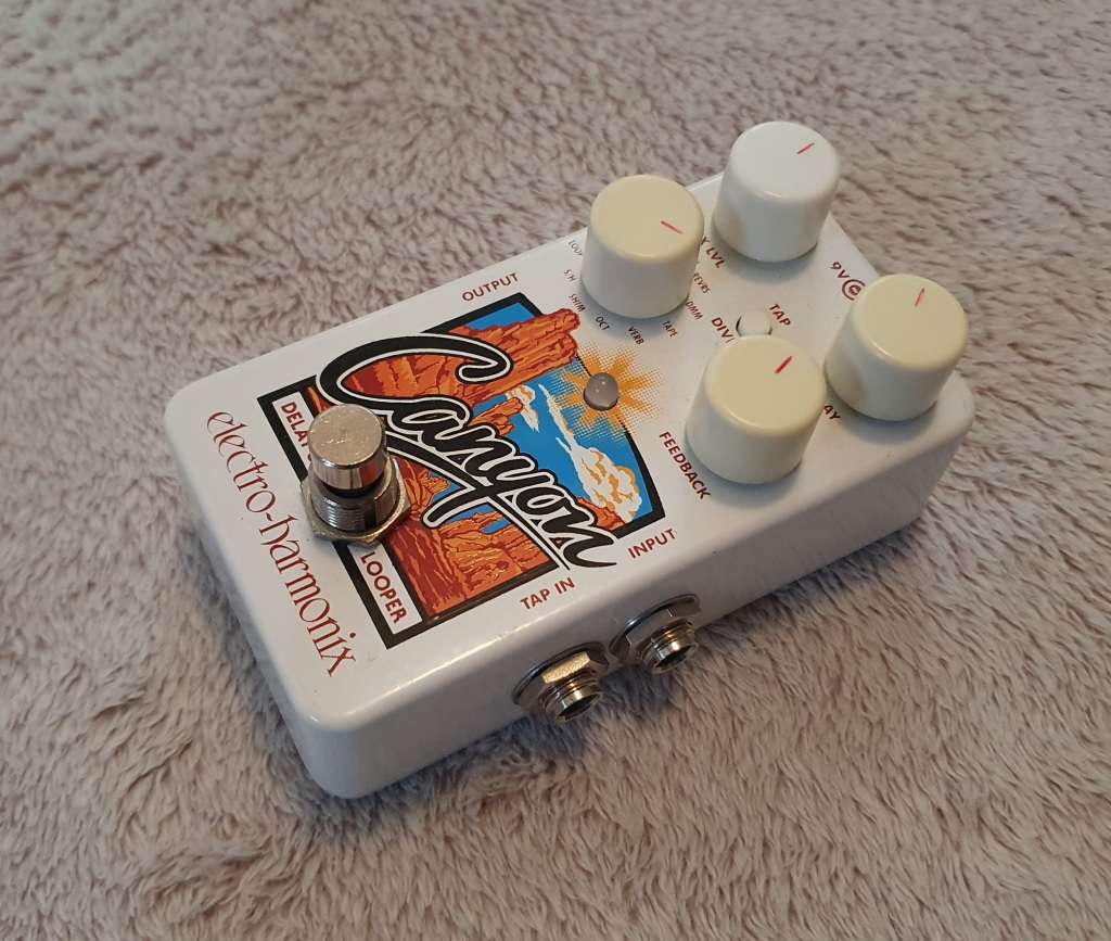 Electro-Harmonix Canyon Delay Looper Guitar Pedal