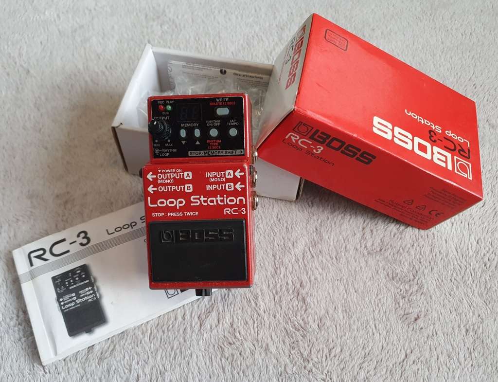 Boss RC-3 Loop Station Guitar Looper Pedal