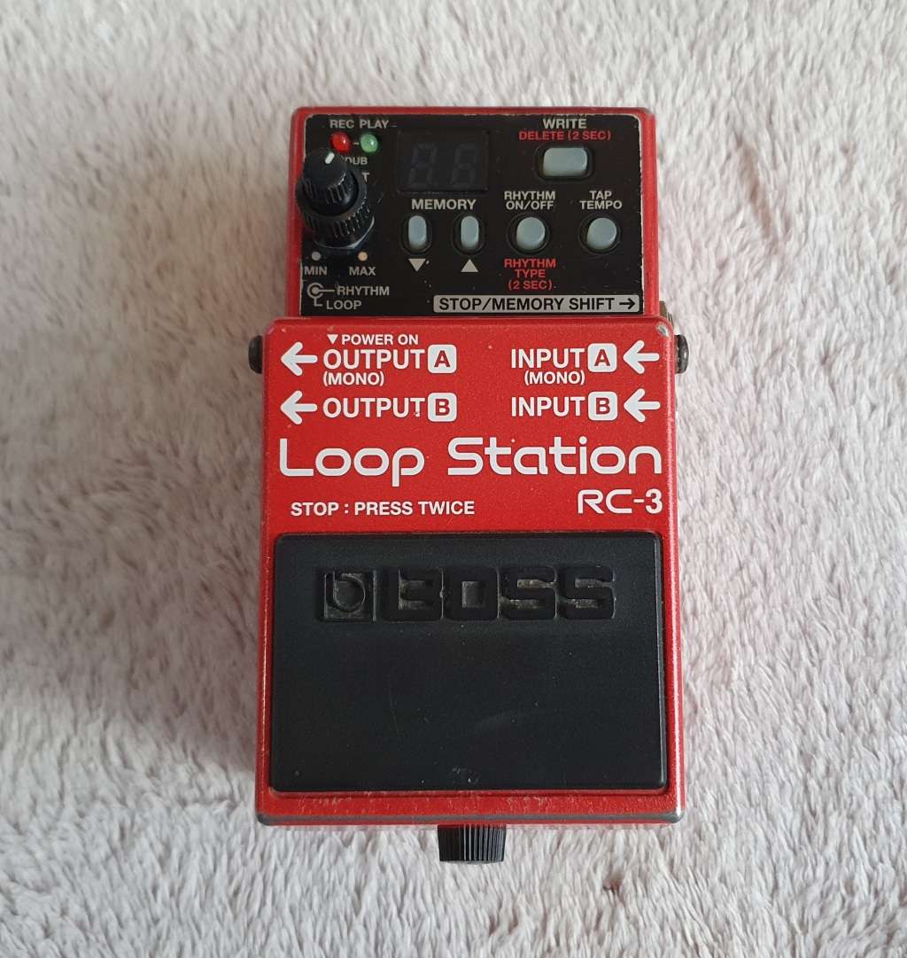 Boss RC-3 Loop Station Guitar Looper Pedal