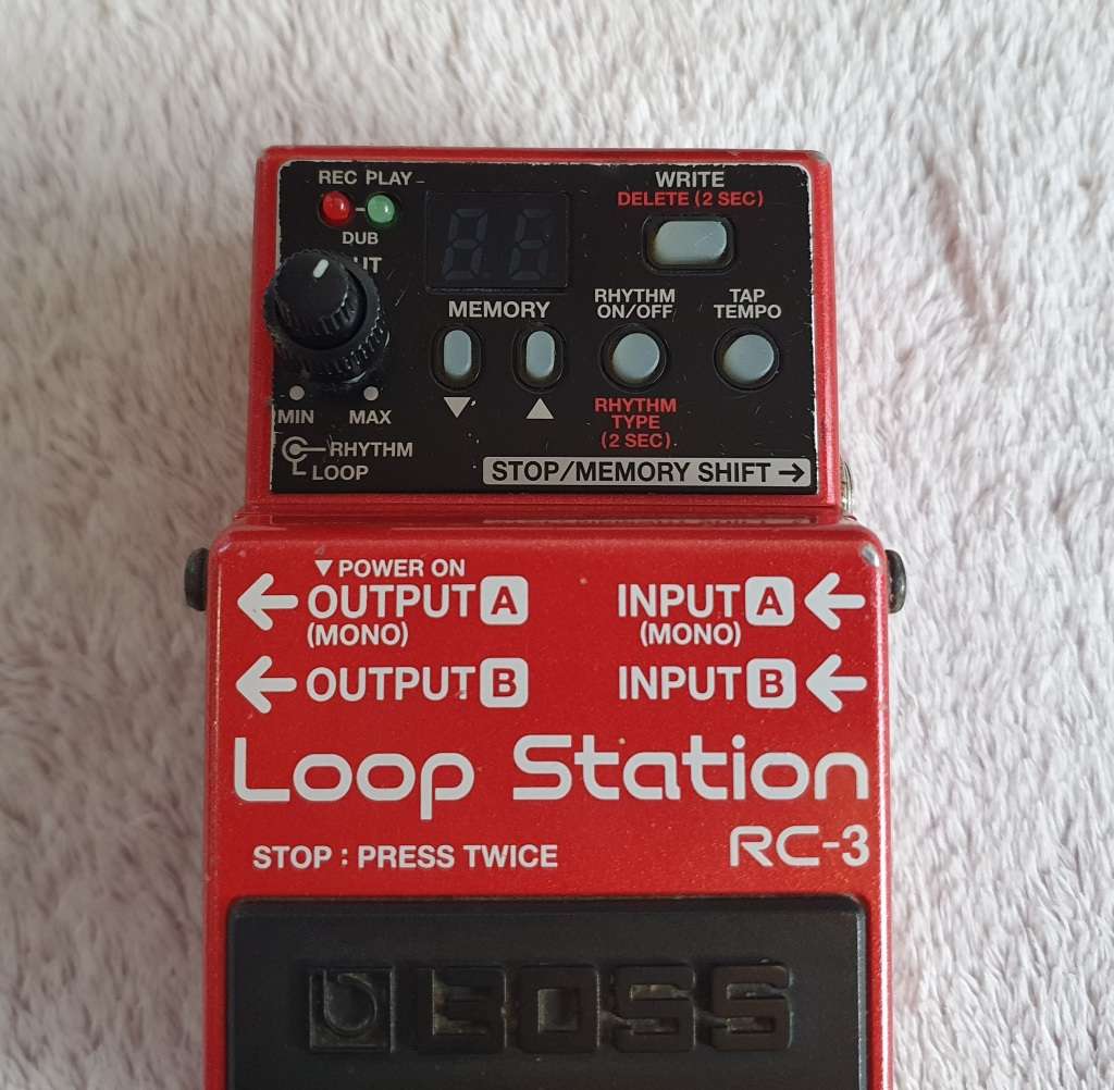 Boss RC-3 Loop Station Guitar Looper Pedal