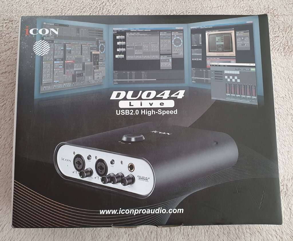 Icon Duo44 Live USB Audio Interface (New)