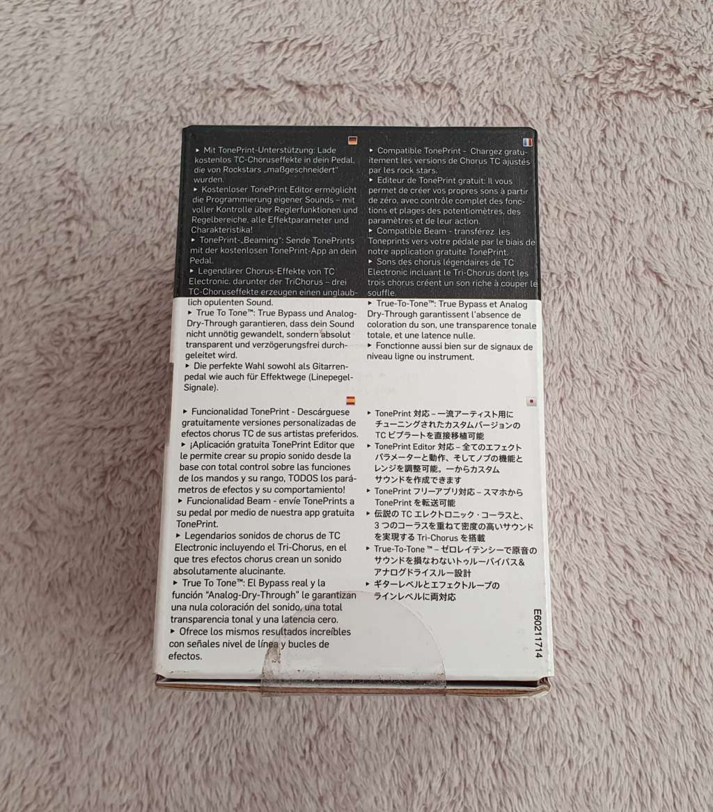 TC Electronics Corona Chorus Guitar Pedal