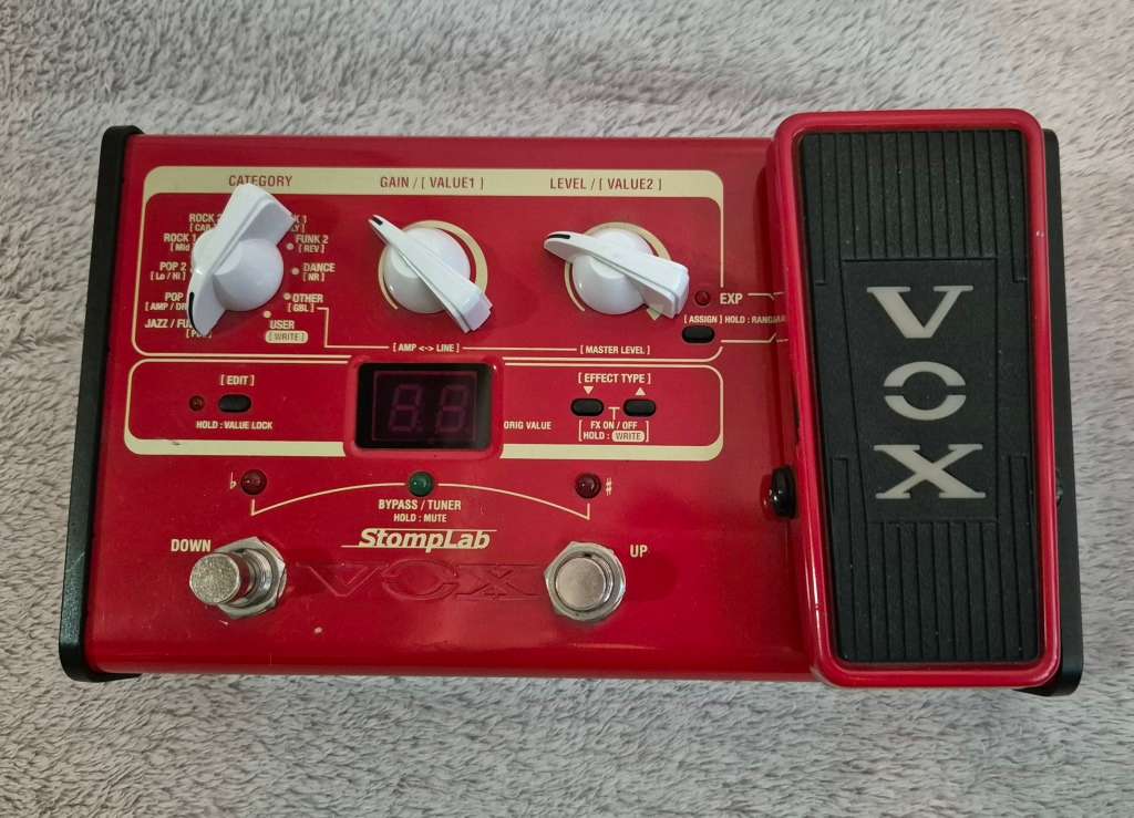 Vox Stomplab IIB Bass Guitar Multi-effects Pedal