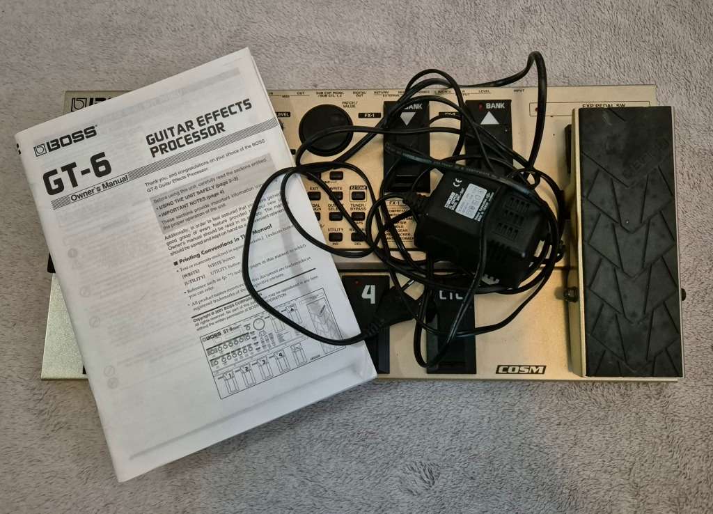 Boss GT-6 Guitar Multi-effects Pedal