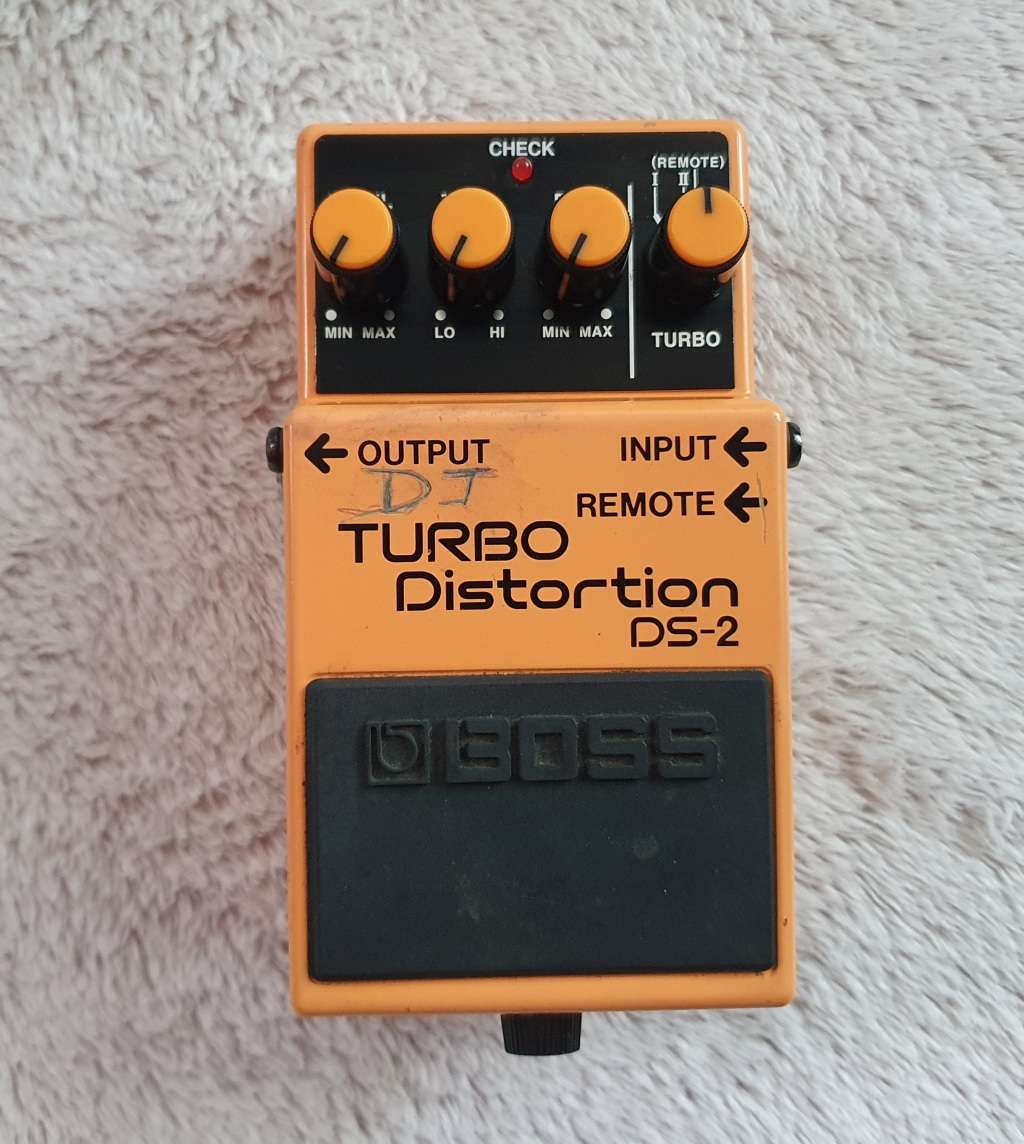 Boss DS-2 Turbo Distortion Guitar Pedal