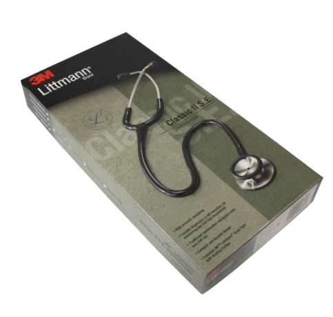 Littmann Classic II SE: Stainless Steel- Black (FREE SHIPPING)