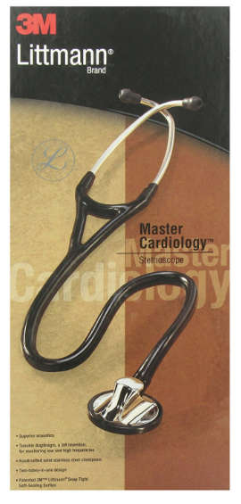 Littmann Master Cardiology: Special Edition- Black Smoke Finish (FREE SHIPPING)