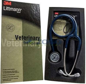 Littmann Veterinary Master Classic II: Stainless Steel-Navy Blue (FREE SHIPPING)