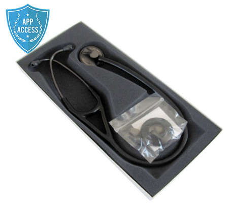 Littmann Master Cardiology: Special Edition- Black Smoke Finish (FREE SHIPPING)