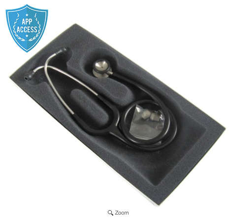 Littmann Paediatric Stainless Steel: Black (FREE SHIPPING)