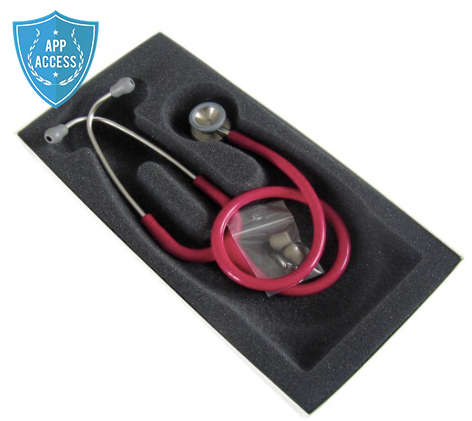 Littmann Paediatric Stainless Steel: Raspberry (FREE SHIPPING)