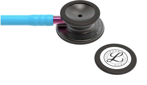 Littmann Classic III SE: Turquoise Tube Smoke Finish Pink Stem(FREE SHIPPING)