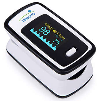 Innovo Deluxe Fingertip Pulse Oximeter with Plethysmograph and Perfusion Index