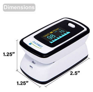 Innovo Deluxe Fingertip Pulse Oximeter with Plethysmograph and Perfusion Index