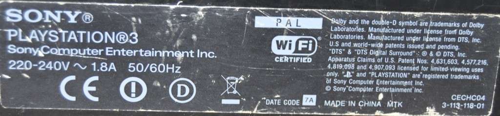 Sony PS3 *Please read description