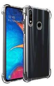 Shockproof Gel Case For Samsung A20 - Clear