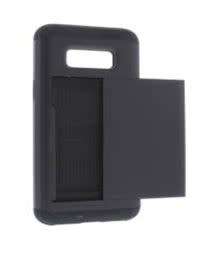 PowerUp Case for Samsung S8+ Shockproof Card Holder Wallet Cover - Black