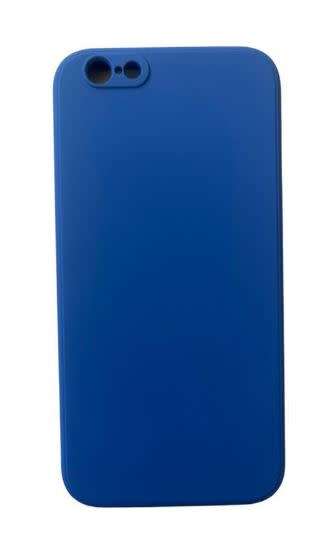 Silicone Cover for iPhone 6/6s With Camera Cut-Out Minimalist Case - Blue - Apple iPhone