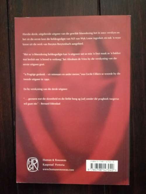 Die mooiste Afrikaanse Liefdesgedigte - Saamgestel deur Fanie Olivier