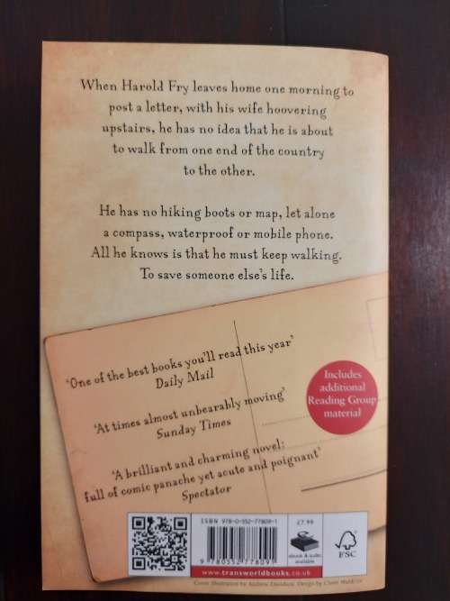 The unlikely pilgrimage of Harold Fry - Rachel Joyce