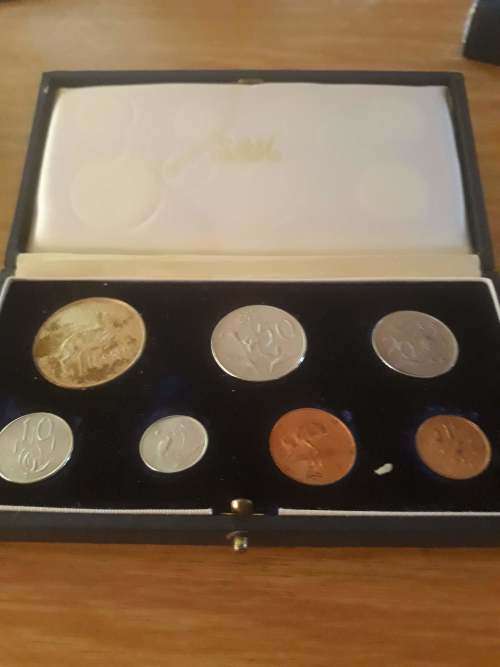 1962 and 1965 Proof set in mint case