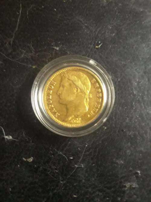 1813 20 Franc gold coin