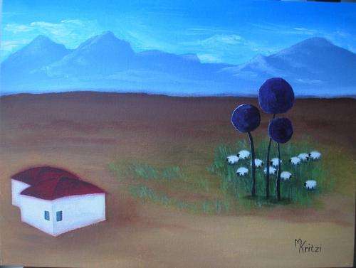 Pieter vd Westhuizen style paintings just MUCH MORE COLOURFUL!!!!!