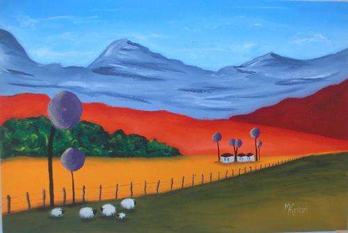 Pieter vd Westhuizen style just much more colourful!!!