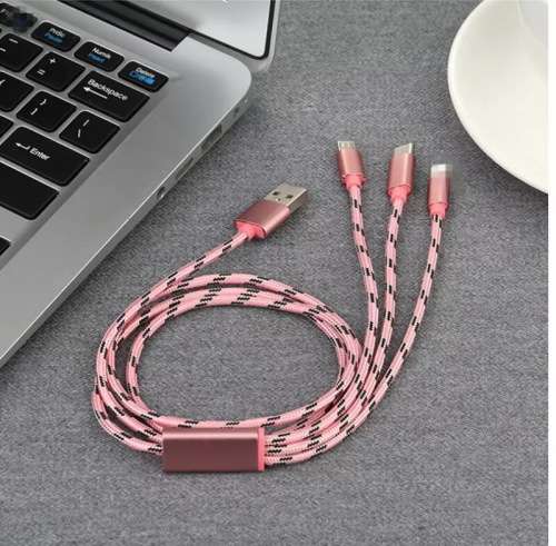Cell Phone charger - 3 in 1 (IOS, Android and Type C)