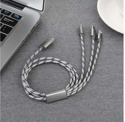 Cell Phone charger - 3 in 1 (IOS, Android and Type C)