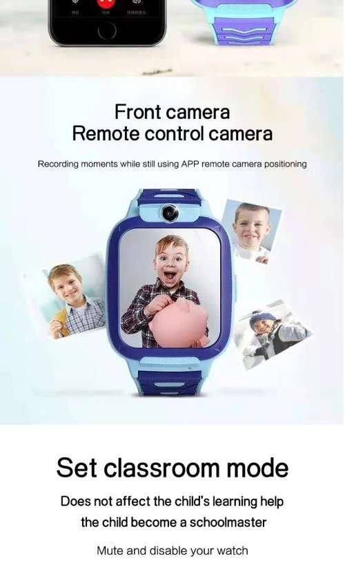 GPS Smartwatch for kids with iOS android phone