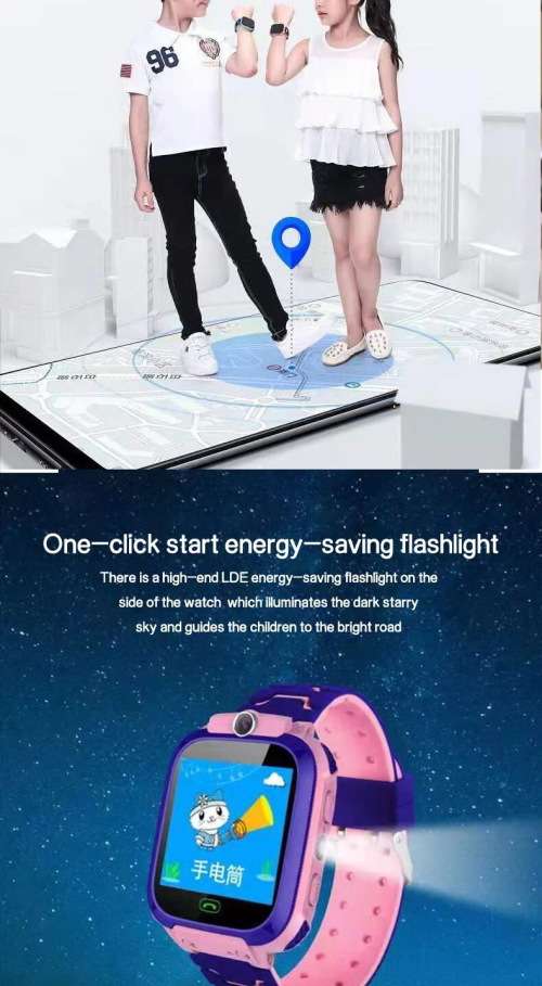 GPS Smartwatch for kids with iOS android phone