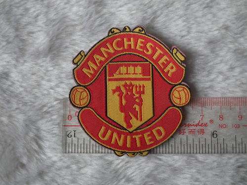 kiTki england Manchester United soccer football iron-on embroidered patch emblem applique