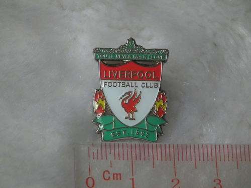 kiTki Liverpool badge pin brooch metric soccer football club emblem souvenior
