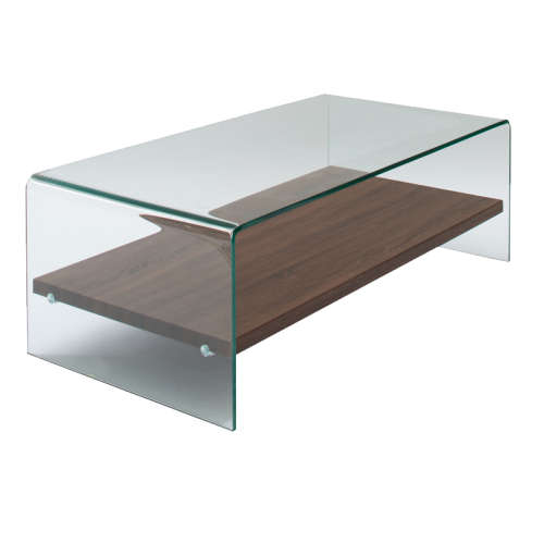 IVY 120X60CM 12MM TEMPERED GLASS COFFEE TABLE