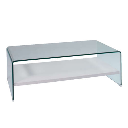 IVY 120X60CM 12MM TEMPERED GLASS COFFEE TABLE