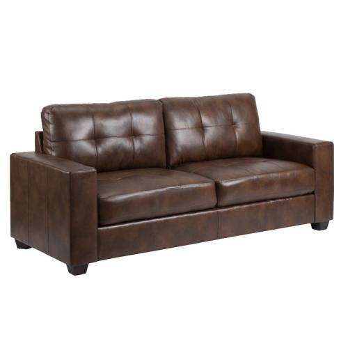 ASTRA LEATHER TOUCH 3 SEATER  COUCH
