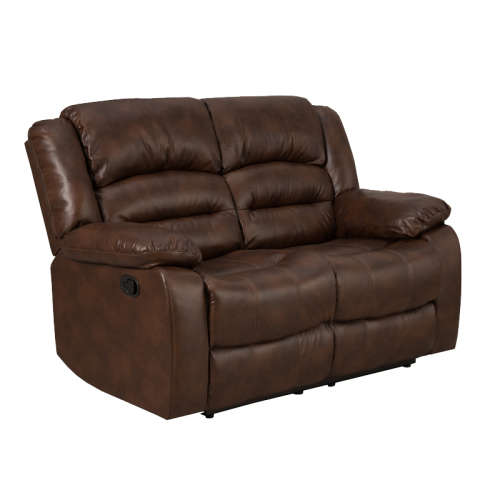 UZI LEATHER TOUCH 3 PC RECLINER COUCH SET