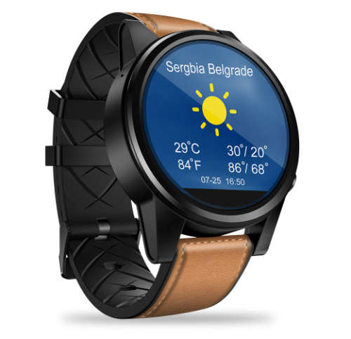 Zeblaze THOR 4 Pro 4G WIFI GPS 1.6 inch LTPS Crystal Display 1+16G Android7.1 Watch Phone