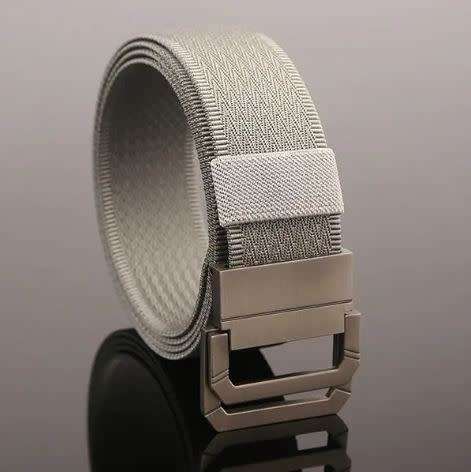 130CM Mens Double Ring Buckle Belt Nylon Military Tactical Durable Sport Jeans Waistband