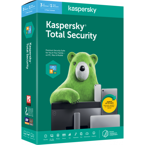 Kaspersky Total Security 2021 (1 Device, 1 Year Term)