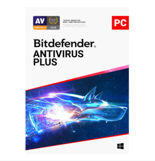 Bitdefender Antivirus Plus 2 Device 1 Year