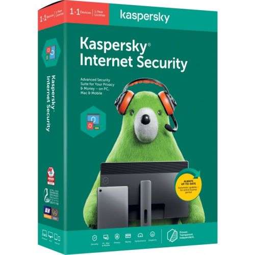 Kaspersky Internet Security 2021 - (1 year 1 device)Kaspersky
