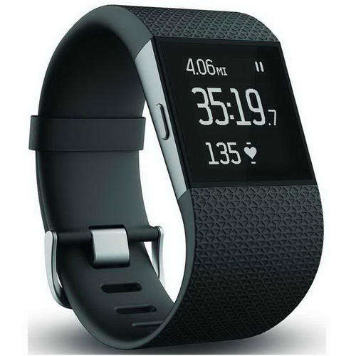 Fitbit Surge Large Fitness Superwatch - Black