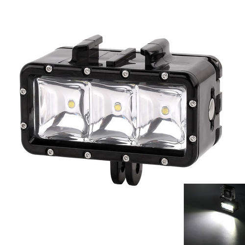 Suptig Diving Video Fill Lights Set for Gopro Hero 4 3+ 3 2 - Black